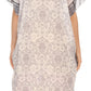 MKY Astryd Women's Flowy Maxi Long Caftan Dress Cover Up with Rhinestone