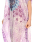MKY Astryd Women's Flowy Maxi Long Caftan Dress Cover Up with Rhinestone