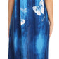 Sakkas Abby Womens Casual Long Tropical Off Shoulder Dress Elastic & Floral Print