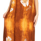Sakkas Abby Womens Casual Long Tropical Off Shoulder Dress Elastic & Floral Print