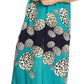 Sakkas Abby Womens Casual Long Tropical Off Shoulder Dress Elastic & Floral Print