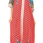 Sakkas Sabra Womens Long Casual Cover-up Tunic Kaftan V neck Dress
