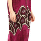 Sakkas Sabra Womens Long Casual Cover-up Tunic Kaftan V neck Dress