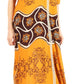 Sakkas Sabra Womens Long Casual Cover-up Tunic Kaftan V neck Dress