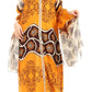 Sakkas Sabra Womens Long Casual Cover-up Tunic Kaftan V neck Dress