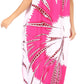 Sakkas Aggy Womens Dashiki African Print Caftan Dress Maxi Boho Hippie Colorful