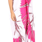 Sakkas Aggy Womens Dashiki African Print Caftan Dress Maxi Boho Hippie Colorful