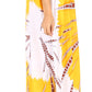 Sakkas Aggy Womens Dashiki African Print Caftan Dress Maxi Boho Hippie Colorful