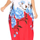 Sakkas Aggy Womens Dashiki African Print Caftan Dress Maxi Boho Hippie Colorful