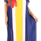 Sakkas Aggy Womens Dashiki African Print Caftan Dress Maxi Boho Hippie Colorful