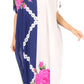 Sakkas Aggy Womens Dashiki African Print Caftan Dress Maxi Boho Hippie Colorful
