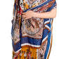 Sakkas Aggy Womens Dashiki African Print Caftan Dress Maxi Boho Hippie Colorful