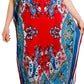 Sakkas Aggy Womens Dashiki African Print Caftan Dress Maxi Boho Hippie Colorful