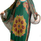 Sakkas Aggy Womens Dashiki African Print Caftan Dress Maxi Boho Hippie Colorful