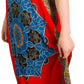Sakkas Aggy Womens Dashiki African Print Caftan Dress Maxi Boho Hippie Colorful
