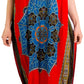 Sakkas Aggy Womens Dashiki African Print Caftan Dress Maxi Boho Hippie Colorful
