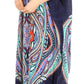 Sakkas Aggy Womens Dashiki African Print Caftan Dress Maxi Boho Hippie Colorful