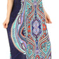 Sakkas Aggy Womens Dashiki African Print Caftan Dress Maxi Boho Hippie Colorful