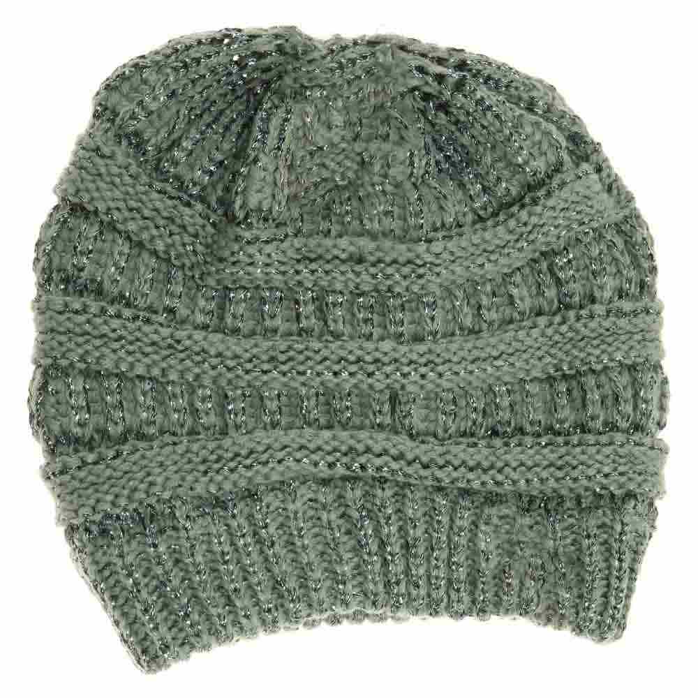 Metallic C.C Beanies
