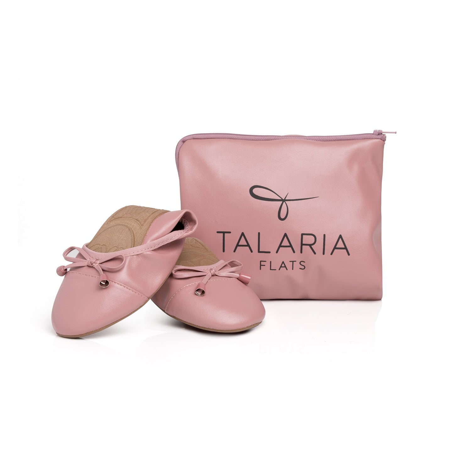 Bailarinas premium color rosa palo