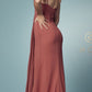 Nox Anabel E1005 Long One Shoulder Chiffon Evening Gown