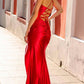 Nox Anabel E1044 Bustier Spaghetti Strap Corset A-Long Dress