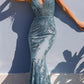 Nox Anabel E1273 Long Sequin Embroidered Glitter Applique Formal Gown