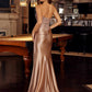 Nox Anabel E1889 Vestido de fiesta sin tirantes con escote corazón y apliques