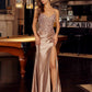 Nox Anabel E1889 Vestido de fiesta sin tirantes con escote corazón y apliques