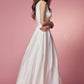 Nox Anabel E469 Elegant One Shoulder Long Satin A-Line Dress
