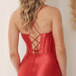 Nox Anabel E816 Short Fitted Sheath Cocktail Dress Cowl Neckline