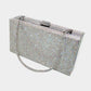 Bling Rectangle Evening Tote Clutch Crossbody Bag