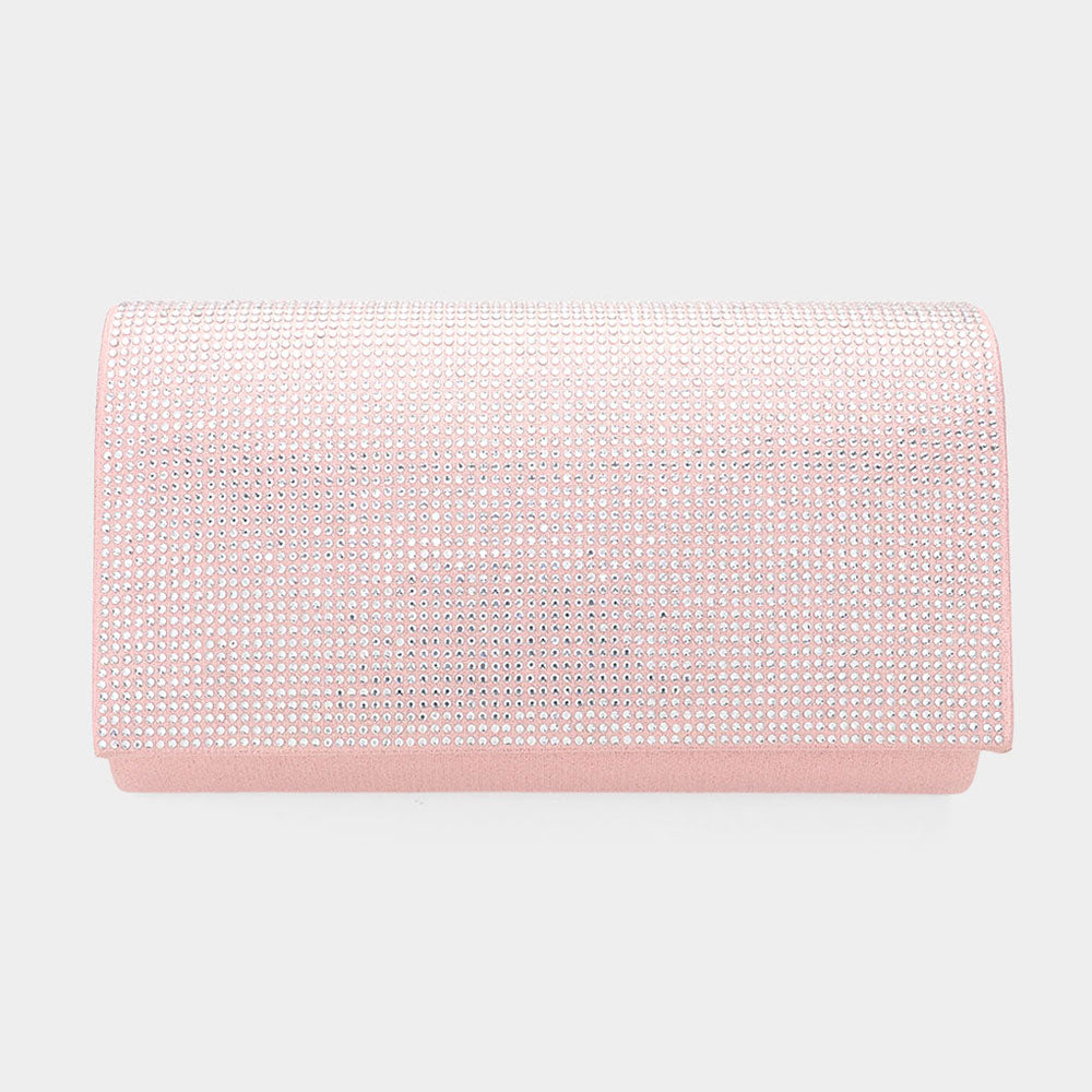 Shimmery Evening Clutch Bag