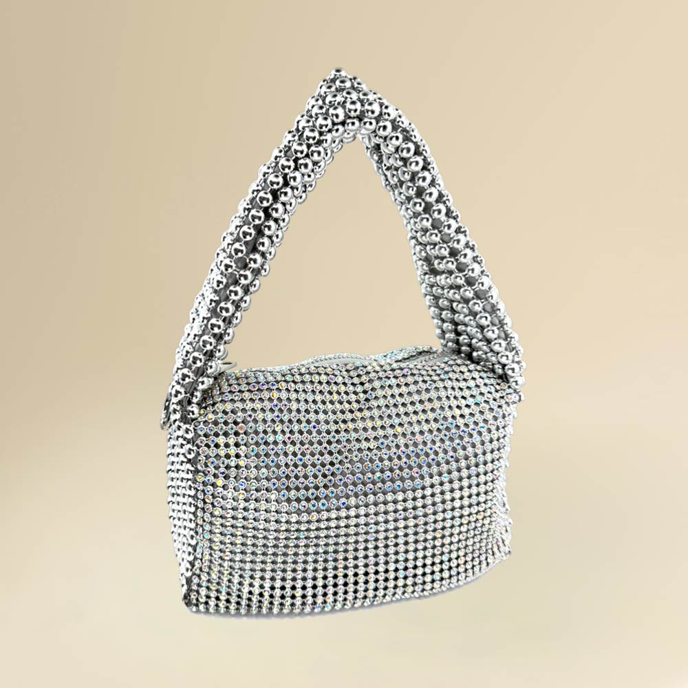 Rhinestone Bling Studded Mini Shoulder Crossbody Bag