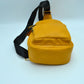 Multi-Zipper Crossbody Sling Bag with Adjustable Strap