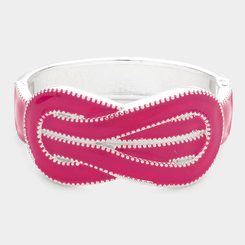 Hinged Enamel bracelet