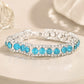 Round Crystal Rhinestone Evening Bracelet
