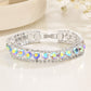 Round Crystal Rhinestone Evening Bracelet