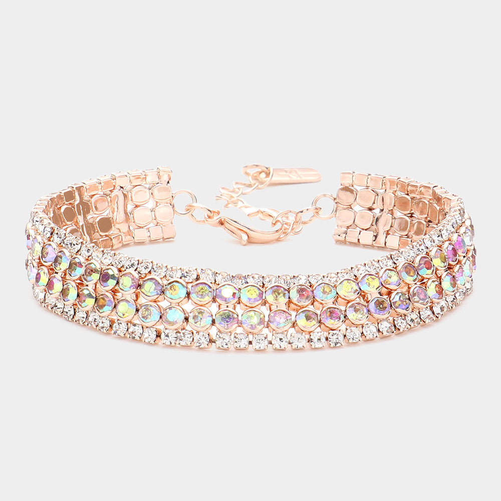 Bubble Stone Evening Bracelet