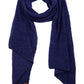 C.C Bias Cut Scarf With Whipstitched Edging