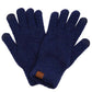 C.C Solid Boucle Gloves