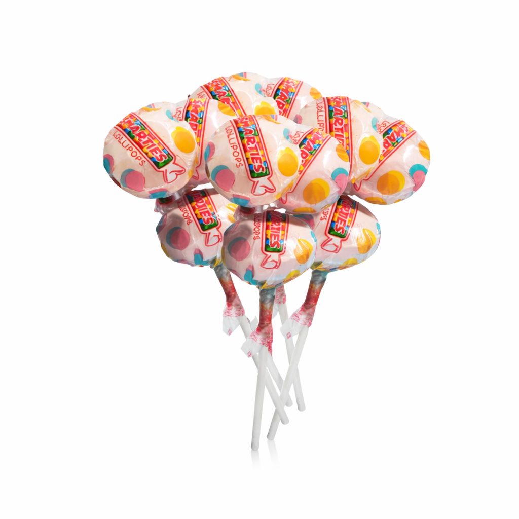 Smarties Lollipops Candy – Assorted Fruit Flavors – Bulk Value Bag