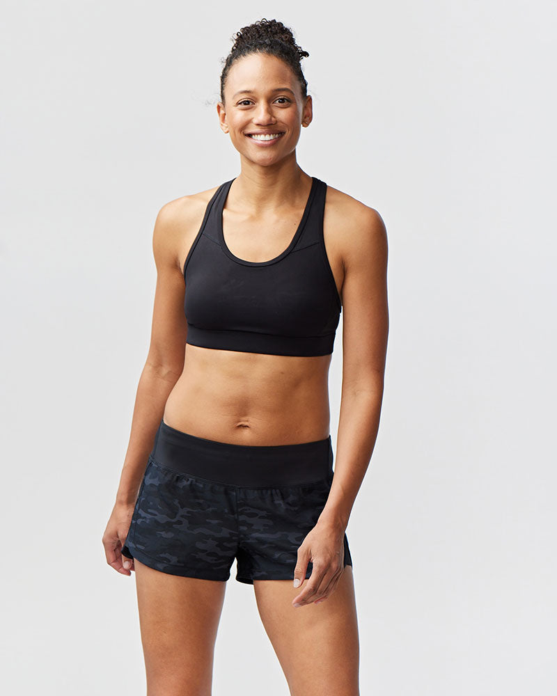 Shorts de entrenamiento rápidos y sin ataduras para mujer