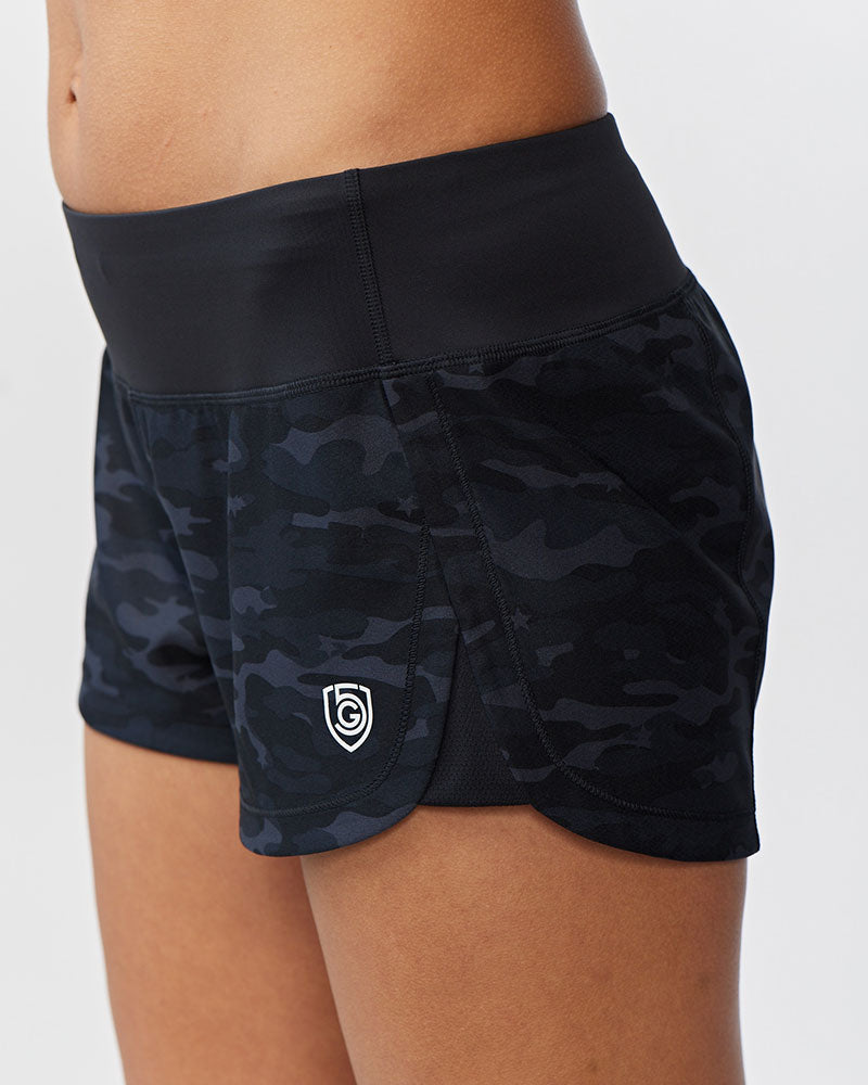 Shorts de entrenamiento rápidos y sin ataduras para mujer