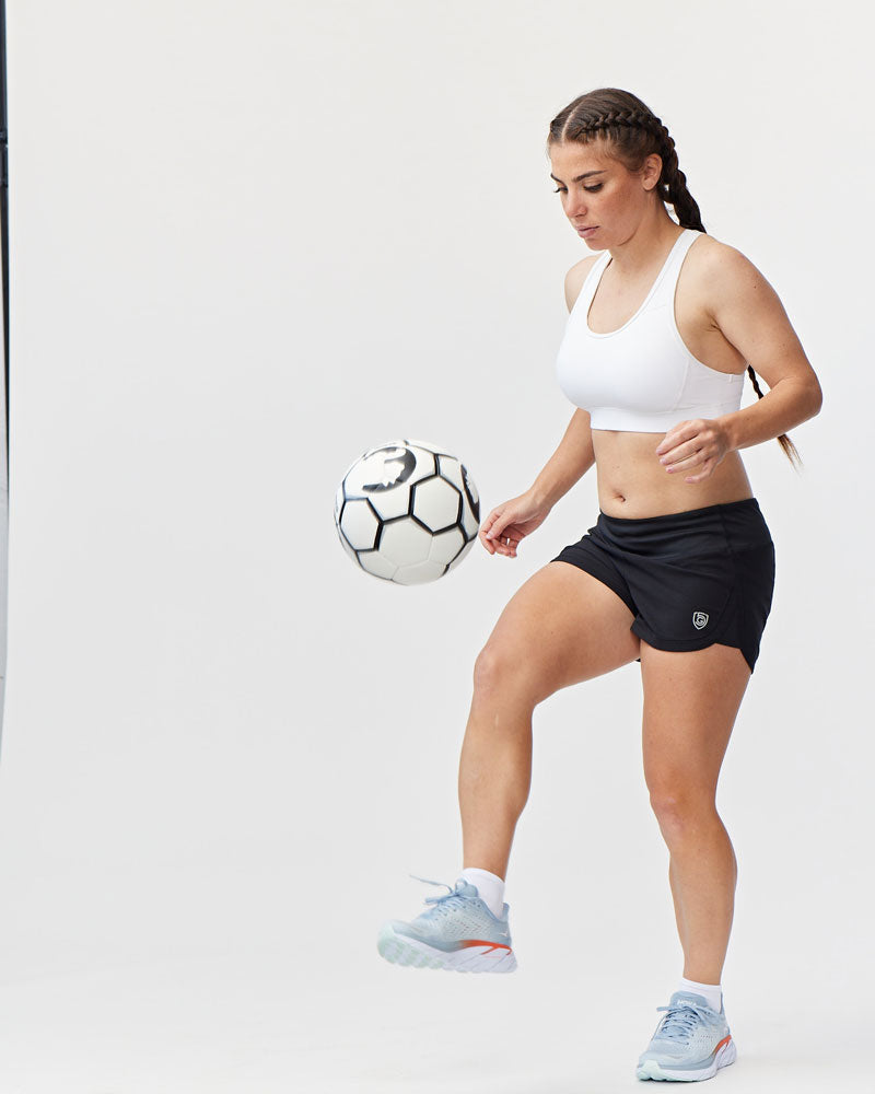 Shorts de entrenamiento rápidos y sin ataduras para mujer