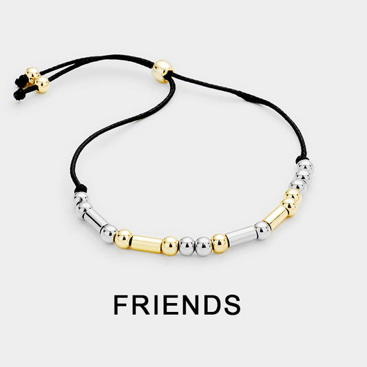Brazalete con Cierre de Código Morse "Friends"