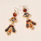 Abstract Sculpted Dop Earrings