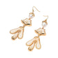 Abstract Sculpted Dop Earrings