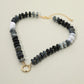 Chunky Resin Disc Beaded Necklace
