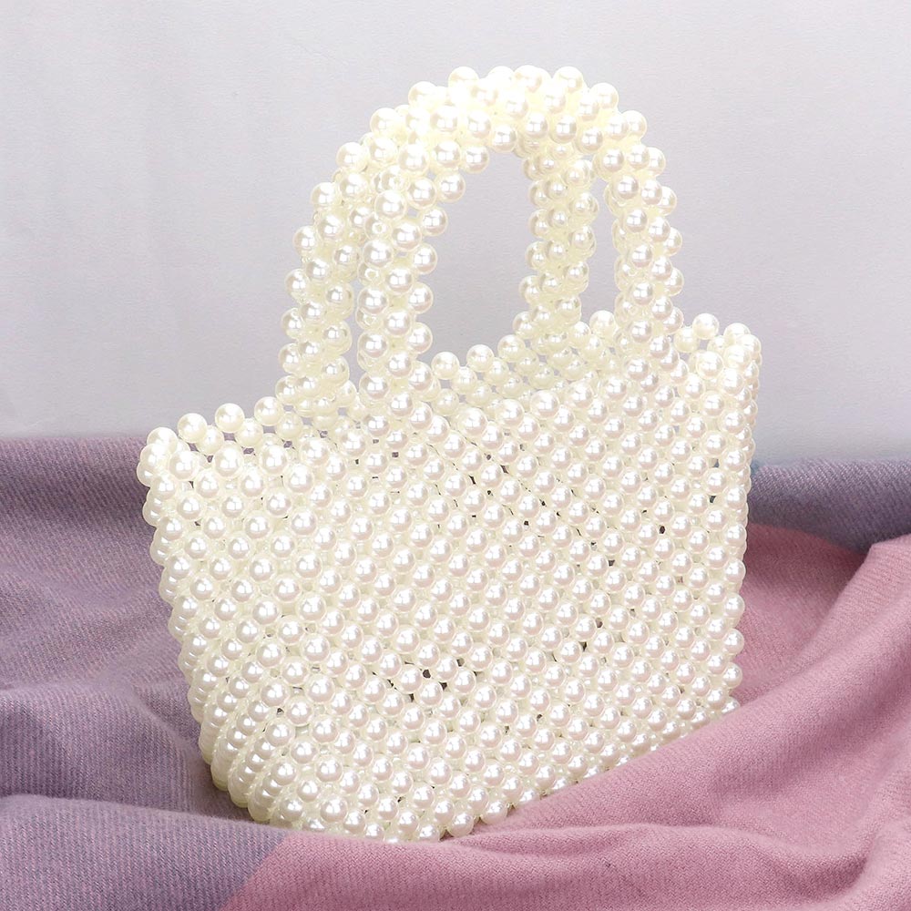 Mini Pearl Tote Bag